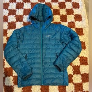 Arcteryx Cerium LT down jacket size S blue